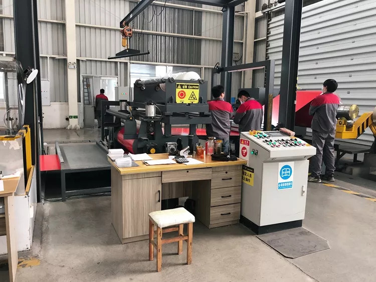 Jiangsu Xinyuanxing  Metal Products Co.,Ltd خط إنتاج الشركة المصنعة