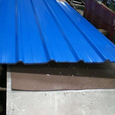 Corrugated Prepainted PPGI Steel Sheet DX51 DX52D Galvanized Roofing Sheet